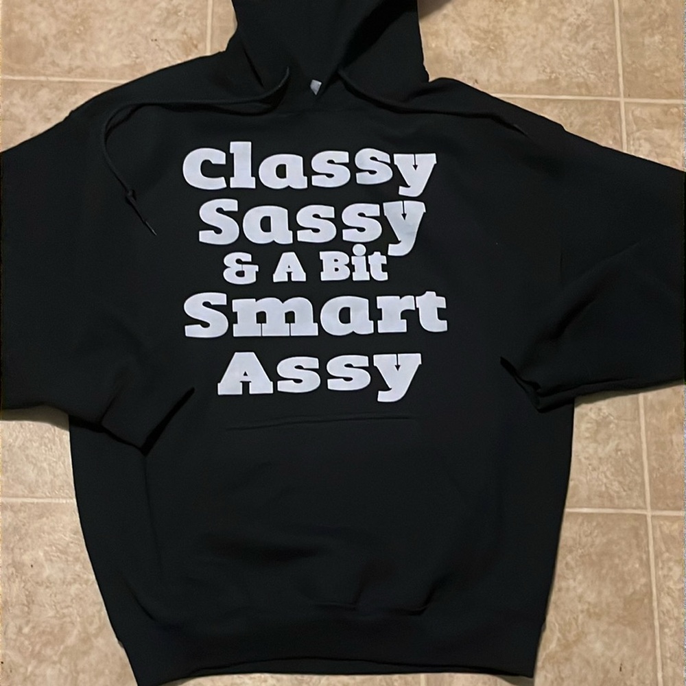 Gildan heavyweight pullover hoodie graphic print sweatshirt